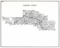 Pondera County, Withey, Conrad, Pershing, Brady, Black Feet Indian Reservation, Williams, Fowler, Burke, Manson, Montana State Atlas 1950c
